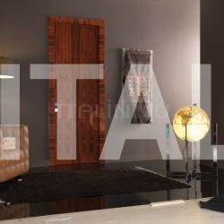 New Design Porte Giudetto Maxi 1011/QQ/A Gloss brushed rosewood. Modern Interior Doors - №160