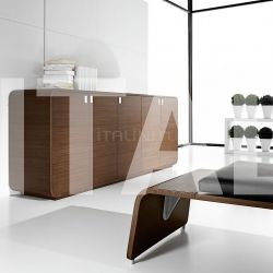 Ideal Form Team Sestante White Leather Desk - №15