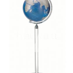 Zofolli "Era" floorstanding globe in essential and modern style  - Metallic Blue - №100