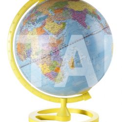 Zofolli "Colour Circle" educational desk globe - Yellow - №101