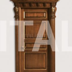 New Design Porte BASTIGLIA 1135/Q antiqued tulipwood with gold Classic Wood Interior Doors - №29