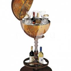 Zofolli Classic bar globe equipped with hidden wheels "Icaro" - №33