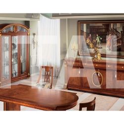 Marzorati Hand worked display cabinets Dining room  - IMPERO / Display cabinet with 3 doors - №38