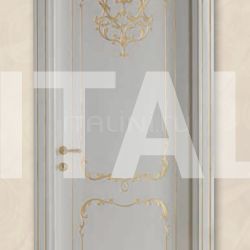 New Design Porte VILLA TORRIGIANI 5020/QQ casing CF 14 brushed gold with shiny topcoat Classic Wood Interior Doors - №72