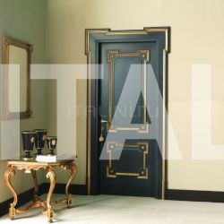 New Design Porte BOLSHOI 2024/QQ Black Tuscan antique gold finish Classic Wood Interior Doors - №50