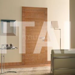 New Design Porte Giudetto FP 1011/QQ/H Brushed oak pickle-stained white. Modern Interior Doors - №191
