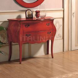 Domus Mobili COMONCINO BOMBATO 2C ROSSO PROFILO NERO - №7