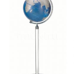 Zofolli "Era" floorstanding globe in essential and modern style  - Metallic Blue - №100