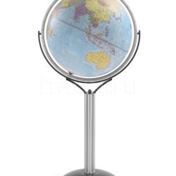 Zofolli "Magellano 50" political floorstanding globe - Light Blue Political - №124