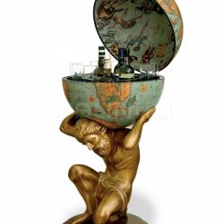 Zofolli "Atlas" statue bar globe - Laguna - №55