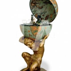 Zofolli "Atlas" statue bar globe - Laguna - №55