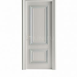 New Design Porte AMANTEA 1314/QQ Nacreous and silver painted door Classic Wood Interior Doors - №6