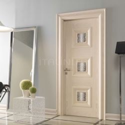 New Design Porte P. KLEE 926/QQ/09 Bleached oak python inserts 09 Modern Interior Doors - №212