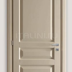 New Design Porte KORINTHOS 1396/QQ 1850 glossy dove gray 100 gloss lacquered casing with cyma korintos Modern Interior Doors - №219