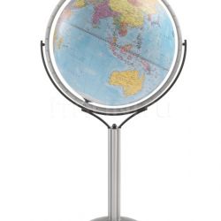 Zofolli "Magellano 60" political floorstanding globe - Light Blue Political - №126