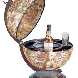 Zofolli "Sfera 42" desk bar globe - Ivory - №152