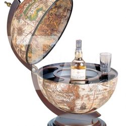 Zofolli "Sfera 42" desk bar globe - Ivory - №152