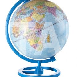 Zofolli "Colour Circle" educational desk globe - Sky Blue - №102