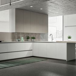 Gentili Cucine TIME con Gola Trendy Composizione n. 1 - №1