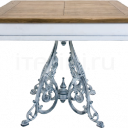 Ocean Contract ORVIETO 1 BICOLOR TOP TABLE - CLASSIC 4 LEGS ANTIQUE - №38