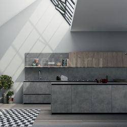 Gentili Cucine TIME con Gola Flat Composizione n. 2 - №11