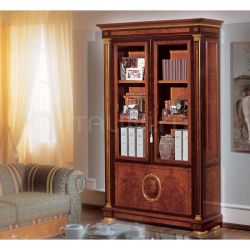 Marzorati Luxury bookcase Living room  - IMPERO / Bookcase with 2 doors - №32