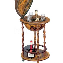 Zofolli "Ottante" small floor bar globe on wheel - №158