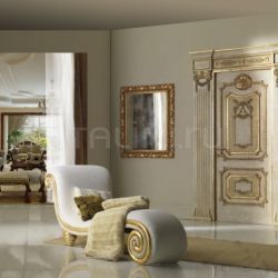 New Design Porte PALAZZO FARNESE 1022S/QQ/INT topcoat “Antica Melodia Fiorentina”, casing with cyma Trianon Classic Wood Interior Doors - №54