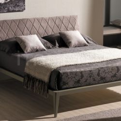 Maggioni Letto In Ferro con testata imbottita Line - №1