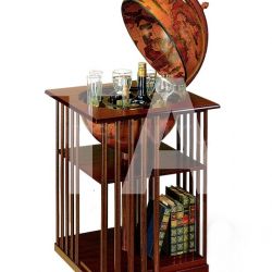 Zofolli Bar globe with bookshelf "Dafne" - Classic - №42