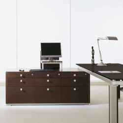 Ideal Form Team Electa Limed Oak Desk - №25