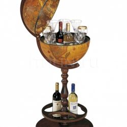 Zofolli Classic bar globe equipped with hidden wheels "Icaro" - №33