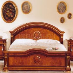 Marzorati Bed in wood Castle  - IMPERO / Double bed - №40