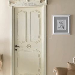 New Design Porte AIX EN PROVENCE 7016/QQ with Aix en Provence archway Antique-effect RAL 9010 Decape with wax finish Classic Wood Interior Doors - №46