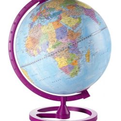 Zofolli "Colour Circle" educational desk globe - Cherry - №104