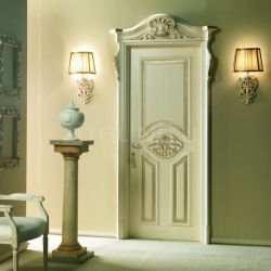 New Design Porte PALAZZO D’INVERNO 5016/QQ/INT. Aged coated silver Classic Wood Interior Doors - №32