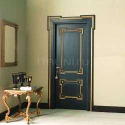 New Design Porte BOLSHOI 2024/QQ Black Tuscan antique gold finish Classic Wood Interior Doors - №50