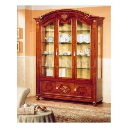 Marzorati Luxury showcase Antique art gallery  - DUCALE DUCVE3P / Display cabinet with 3 doors - №24