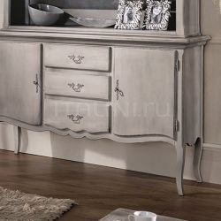 Domus Mobili CREDENZA 2P 3C BIANCO CONSUMATO+CIPRIA - №12