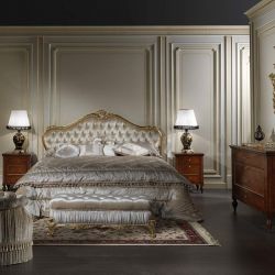 Vimercati Letto classico elegante Luigi XV Francia - №22