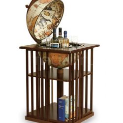 Zofolli Bar globe with bookshelf "Dafne" - Safari - №43