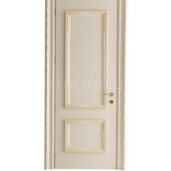 New Design Porte LEONFORTE 1334/QQ Ivory and ochre door Classic Wood Interior Doors - №14