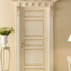 New Design Porte BASTIGLIA 768/QQ/G Pant.G with Bastiglia doorway with carving Classic Wood Interior Doors - №28