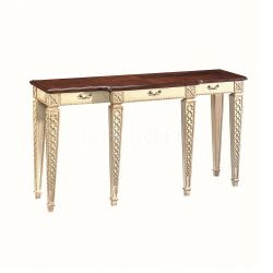 Hurtado Console with carvin and three drawers - №90