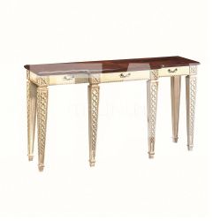 Hurtado Console with carvin and three drawers - №90
